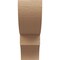 Ekena Millwork 5-inch W x 14-inch D x 14-inch H Ridgewood Rough Cedar Woodgrain TimberThane Knee Brace, Primed BRCUR05X14X14RIDRCPR - alternate 2